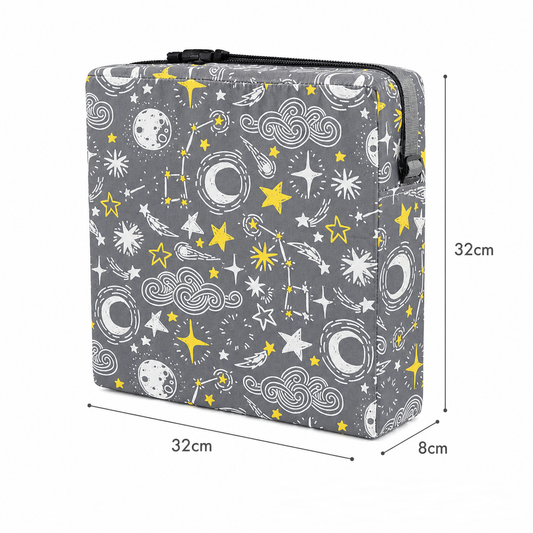 Kids Booster Seat Cushion – Starlight Grey