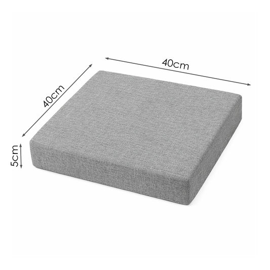 Chair Cushion – Grey (40×40×5cm)