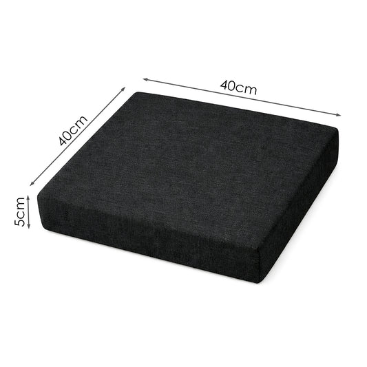 Chair Cushion – Black (40×40×5cm)