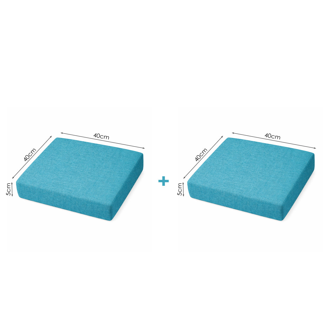 Chair Cushion – Blue (40×40×5cm)