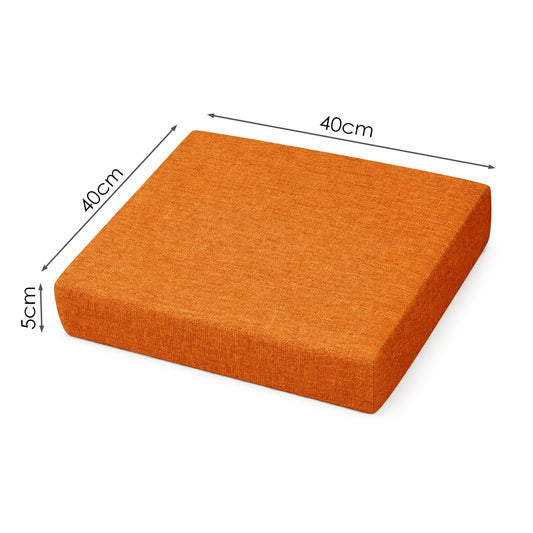 Chair Cushion – Orange (40×40×5cm)