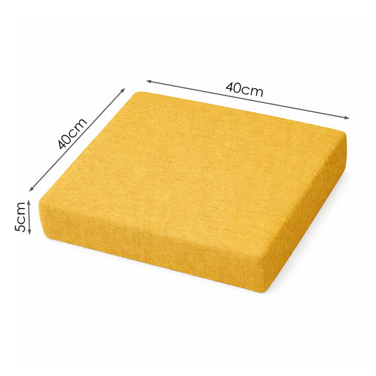 Chair Cushion – Yellow (40×40×5cm)